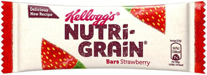 Nutri-Grain Strawberry Breakfast Bar, 37 g, (Pack of 25) | UK Free Shipping