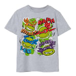 Teenage Mutant Ninja Turtles Childrens/Kids Faces T-Shirt - 3-4 Years