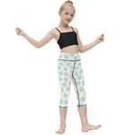 Ani-mal Cros-sing Girl's Legging Tights Trousers Cute Leggings for Kids Chic Slim Cropped Pants for Sports Yoga Home 7-9Y