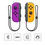 Joy-con för PC N-switch Trådlös Spelkontroll Ns Vibrationsspelkontroll Bärbar Rörelsesensor Stödjer Bluetooth