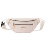 Dam Bum Bag Midja Fanny Pack Resor Casual Plånbok Pengar Bumbag white