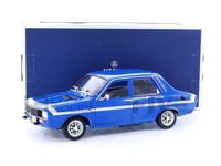 Norev- Renault 12 Gordini Without Bumpers 1971 Bleu-de-France Blue 1:18 Miniature, 185248