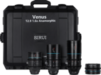 Sirui Anamorphic Venus 3x Lens + Adapter Kit (35/75/150mm) + 1.25x Adapter + Hard Case Z-Mount