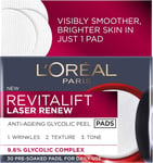 L'Oreal Revitalift Laser  Anti Ageing Glycolic Acid Peel Pads x 30