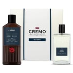 CREMO PALO SANTO Coffret Cadeau pour Homme- Eau de toilette 100ml + Gel Douche 473ml - Parfum boisé