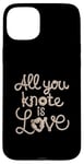 Coque pour iPhone 15 Plus Cordon Art Macramé Artistes Tisseuses Cordon