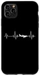 Coque pour iPhone 11 Pro Max Aviation Mode Aviation Enfants Flyer Heartbeat ECG