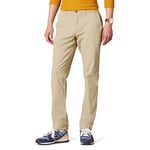 Amazon Essentials Pantalon Chino Extensible, Style Décontracté, Coupe Skinny Homme, Brun Kaki, 35W / 30L