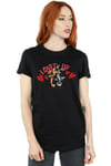 Bugs Bunny And Lola Valentine´s Day Loved Up Cotton Boyfriend T-Shirt