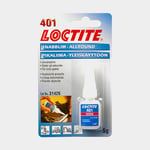 Loctite Snabblim 401, 5 gram