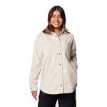 Columbia Blue Point Creek Corduroy Shirt Jacket Dark Stone