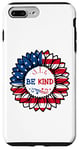 iPhone 7 Plus/8 Plus 4th Of July Be Kind Sunflower Red White And Blue 2023 Gifts Case