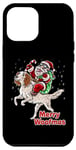 iPhone 12 Pro Max English Setter Santa Claus Christmas Dog Merry Woofmas Dogs Case