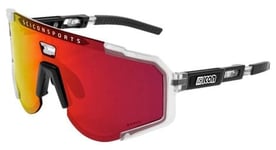 Lunettes scicon aeroscope multimirror red   crystal