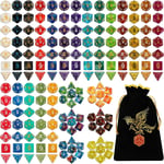 DND Dice Set, 25X7 (175Pcs) Polyhedral Dice Compatible with Dungeon and Dragons