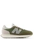 New Balance Womens 237 Trainers - Light Green, Light Green, Size 8, Women