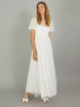 Monsoon Celina Embroidered Wedding Dress, Ivory