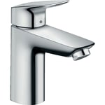 Mitigeur lavabo Logis 100 Eco C3 avec tirette et vidage synthétique chromé - Hansgrohe