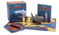 The Perseus Books Group Running Press Office Shark Tank: Don't Get Eaten Alive! [With Mechanical Shark, 2-Player Game Pieces and Gameboard Booklet Spinner]