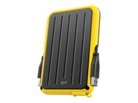 Silicon Power Armor A66 - Hårddisk - 1 Tb - Extern (Bärbar) - 2,5" - Usb 3.2 Gen 1 - Gul