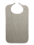 Organic Terry Bib - Large Grey Pippi