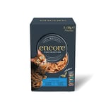 Encore Natural Wet Cat Food, Tuna with Fish Selection in Gravy, 5 x 50g Pouches