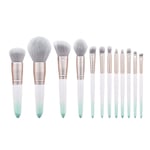 12Pcs Makeup Brushes Set Powder Foundation Eyeshadow Lip Contour Concealer1400