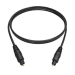 FIREBLY Optical Digital Audio Cable - [Simple Design for Sound Bar, TV, Home Theater(1m)