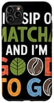 iPhone 11 Pro Max Matcha Green Tea Lover Japan Matcha Tea Drinker Case