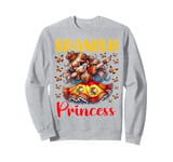 Spanish Princess Dabbing for girls & kids Sweatshirt