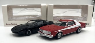 Lot de 2 Ford Gran Torino Starsky & Hutch + Pontiac Firebird 1/43 NOREV Neuf