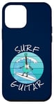 Coque pour iPhone 12 mini Surf Guitar Guitariste électrique Surfeur Vacances d'été