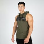 Gorilla Wear Rogers Hooded Tank Top Army Green Xxxxl