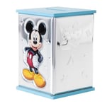 Valenti & Co - Disney Baby - Mickey - Tirelire Enfants en Argent Coloré, Idée Cadeau Enfant