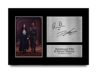 HWC Trading A4 Rosamund Pike & Daniel Henney The Wheel of Time Moiraine Damodred, Lan Mandragoran Gifts Printed Signed Autograph Picture for TV Show Fans - A4