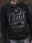 CUTS & STITCHES – Crew Neck Sweatshirt