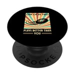 One of us two plays better than you Frisbee Disc Golf PopSockets Adhesive PopGrip