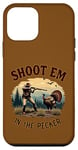 Coque pour iPhone 12 mini RetroTurkey Chasse - Nature et chasse au dindon sauvage