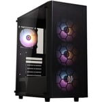 BITFENIX Hades FRGB Noir Boitier PC Moyen tour Format E-ATX (BFC-HAD-300-KKGSK-4