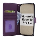 New Standcase Wallet Motorola Edge 50 Pro 5G (Lila)