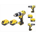 Dcd 796 n Perceuse-visseuse sans fil 18 v 70 Nm brushless + 2x Batteries 5,0 Ah - sans chargeur - Dewalt