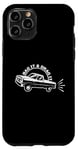 Coque pour iPhone 11 Pro Mini camion traînant Bagging Lowrider Custom Truck Car Show