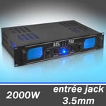 Skytec SPL700 - Ampli DJ sono audio 2000W stereo EQ AUX in MP3 LED