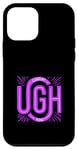 Coque pour iPhone 12 mini Violet UGH. Mood Purple Color Graphic