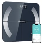 Bluetooth Body Weight Scale with BMI, Muscle Analysis & High Precision Sensor