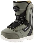 Nitro Droid Boa Bottes de Snowboard Jeunesse Unisexe, Charbon-Blk-WHT, 200