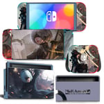 Kit De Autocollants Skin Decal Pour Switch Oled Console De Jeux Full Body, T1tn-Nsoled-1666