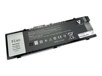 V7 - Batteri För Bärbar Dator - Li-Ion - 7982 Mah - 91 Wh - För Dell Precision 7510, 7520, 7710, 7720