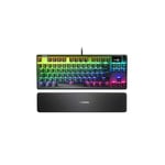 Clavier SteelSeries Apex Pro TKL 2023 64859 Avec Fil Mécanique QWERTZ DE Noir