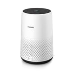 Philips 800 Series Air Purifier - Removes Germs, Dust and Allergens in Rooms up to 49m², 3 Speeds, Sleep Mode, Replacement filter: FY0900 (AC0820/30)